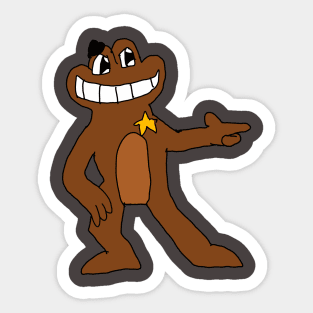 Toadsted Sticker